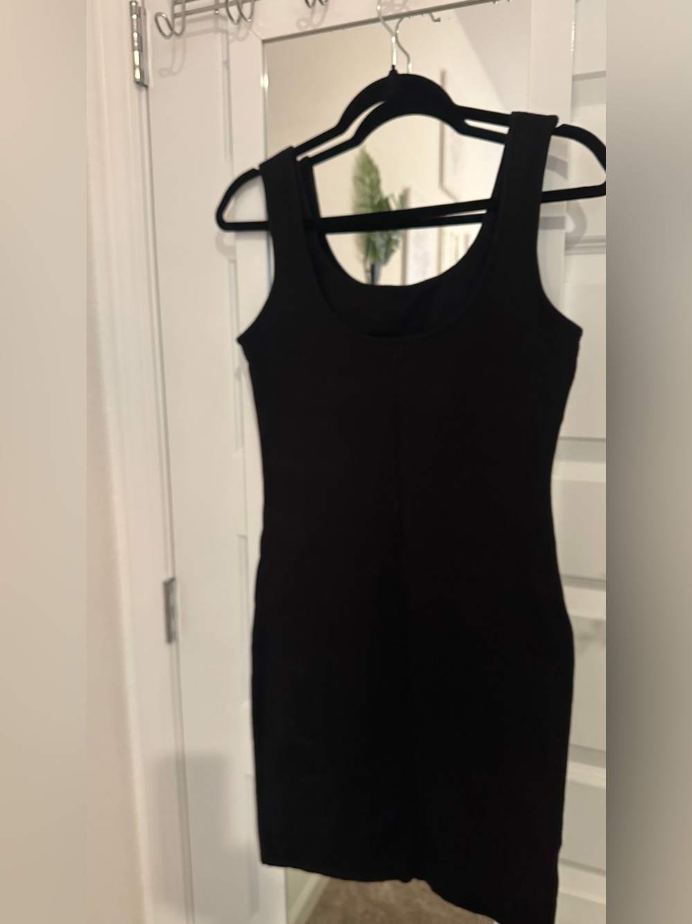 Classic Black Sleeveless bodycon Tank Dress